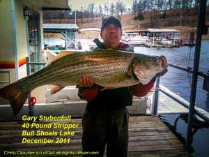 Gary with 40 LB Stripper