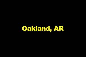Oakland, Arkansas